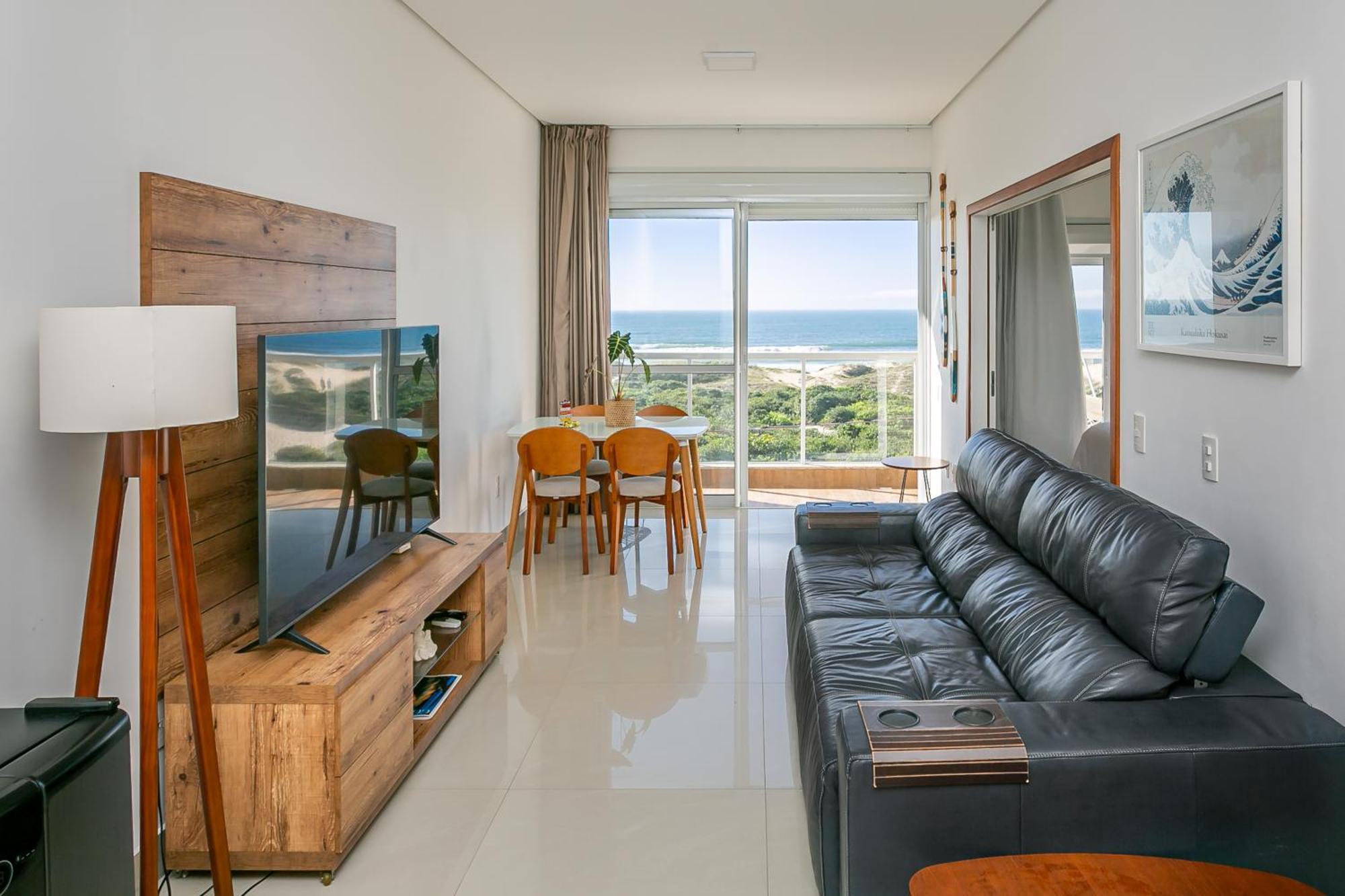 Apartamento Vista Mar No Novo Campeche ฟลอเรียนอโปลิส ภายนอก รูปภาพ