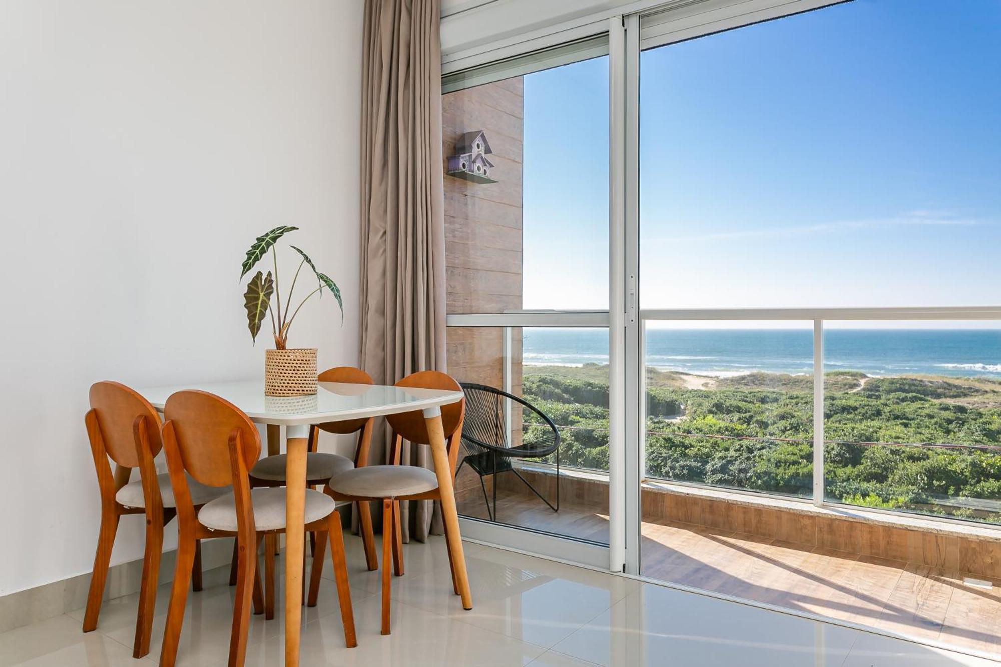 Apartamento Vista Mar No Novo Campeche ฟลอเรียนอโปลิส ภายนอก รูปภาพ