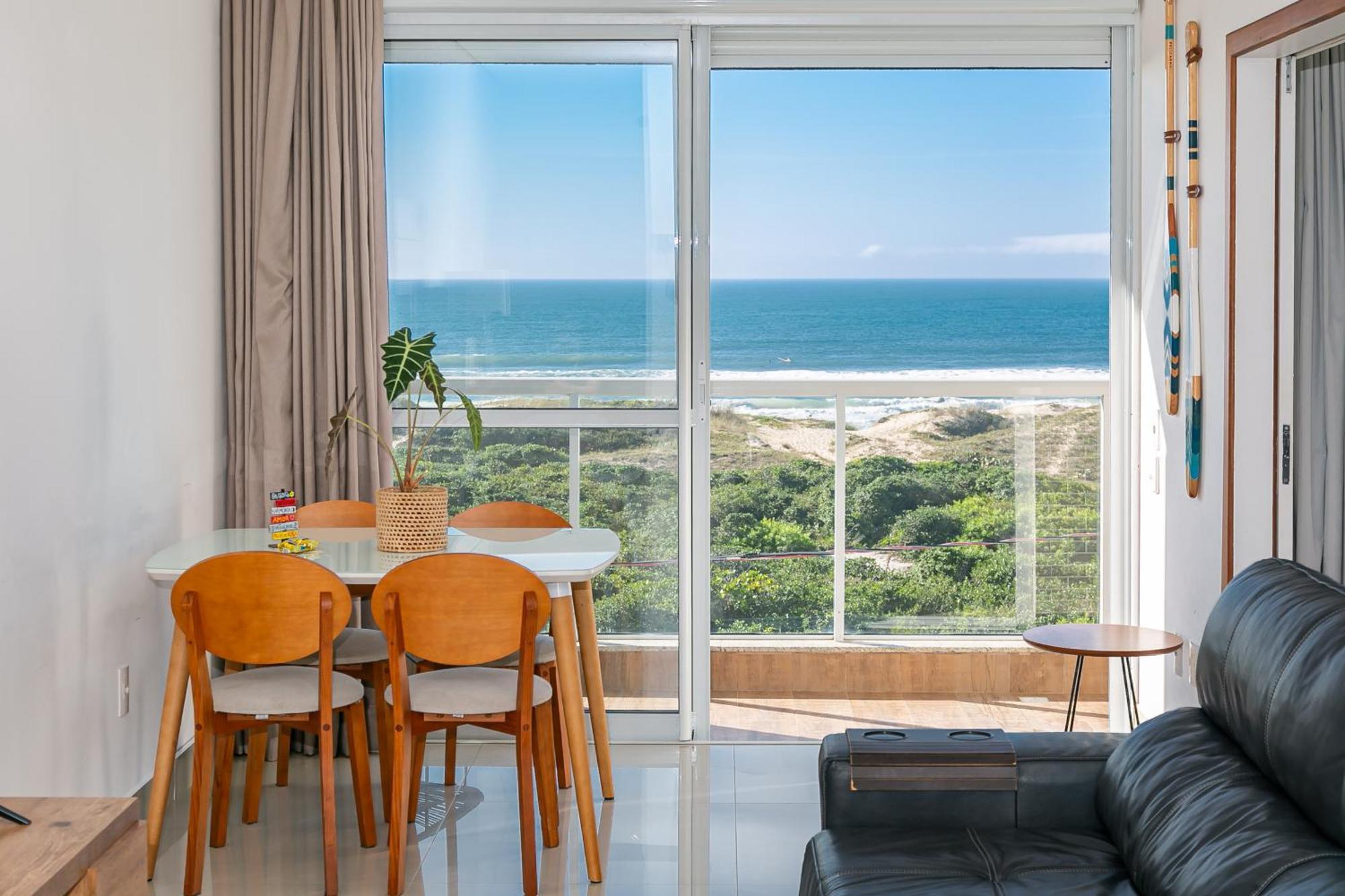 Apartamento Vista Mar No Novo Campeche ฟลอเรียนอโปลิส ภายนอก รูปภาพ